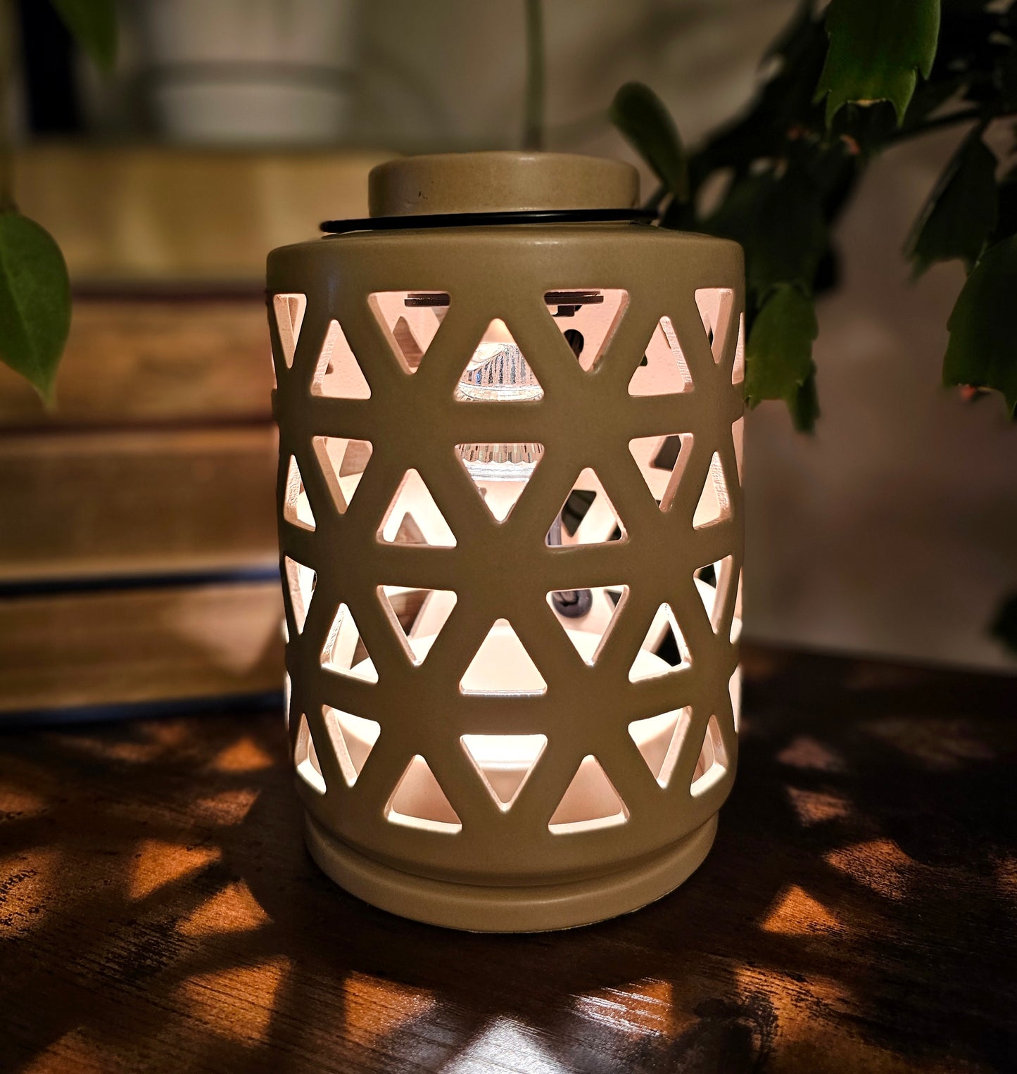 Geo Lantern Canopy Wax Warmer