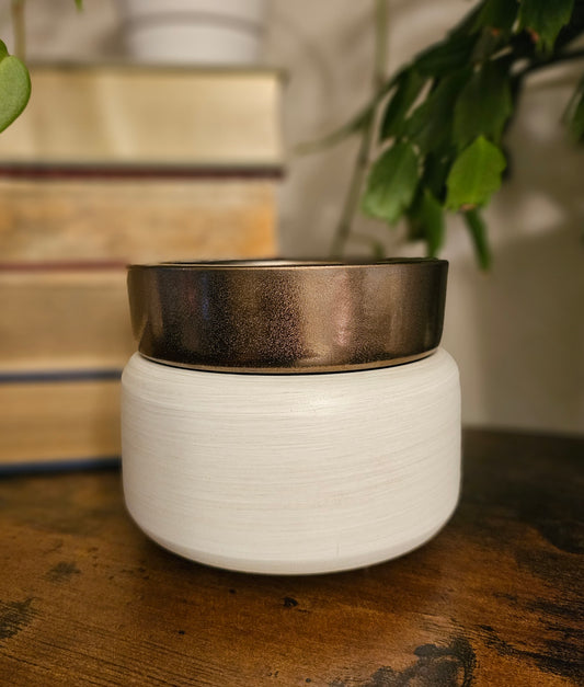 Whitewashed Bronze 2-in-1 Classic Wax Warmer