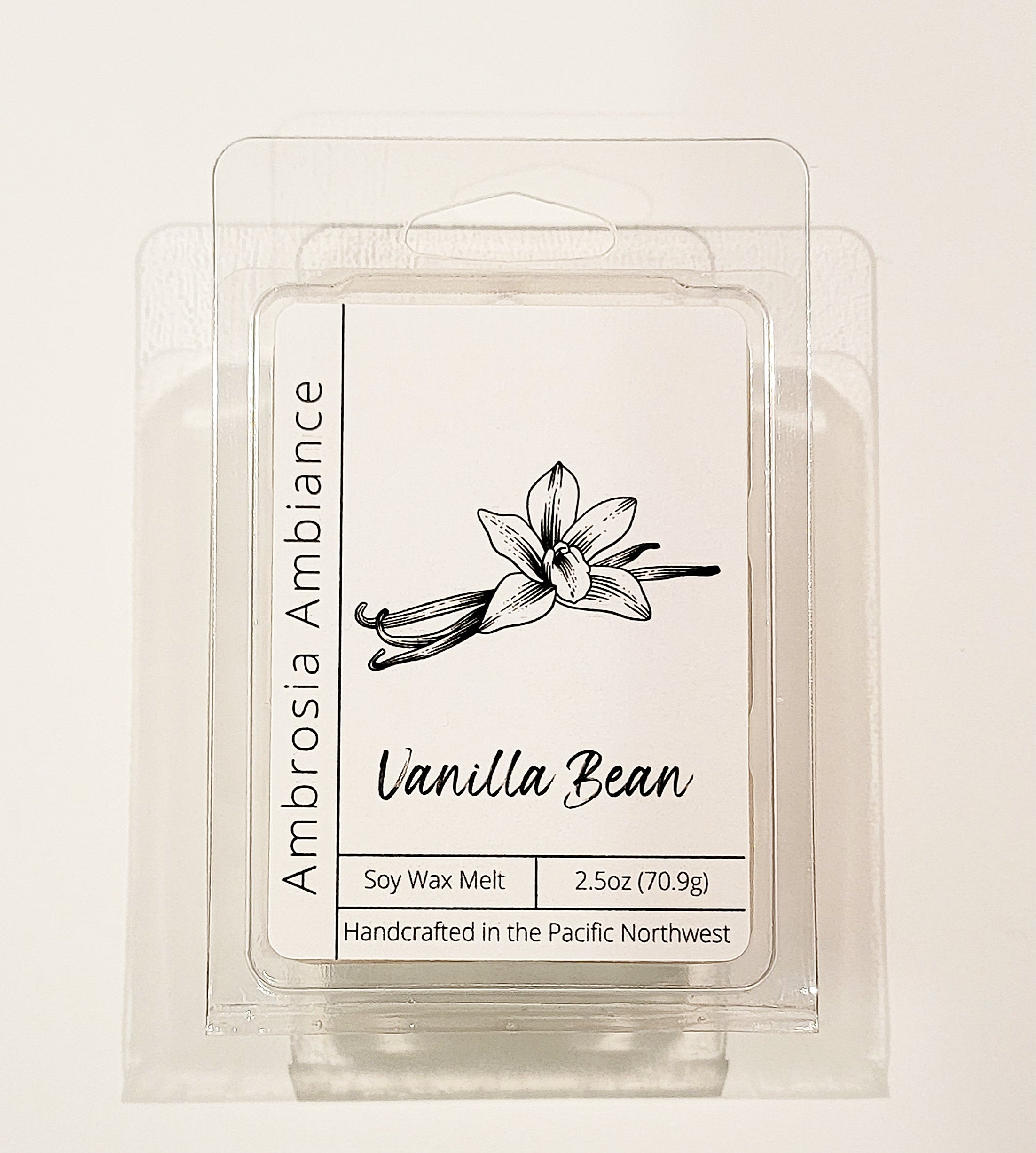 VANILLA BEAN Natural Wax Melts for Warmer 100% Natural Soy Wax Tarts Non  Toxic Vanilla Candles Madagascar Vanilla Bean Eco Friendly 